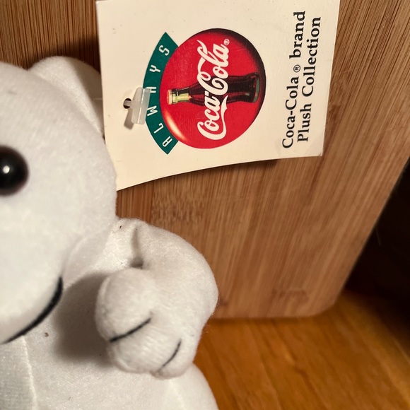 Vintage Coca Cola Bear 1993 Play-By-Play - Picture 4 of 4